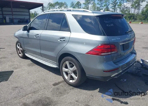 2016 Mercedes-Benz Gle из США, поврежденный, VIN 4JGDA5JBXGA710809